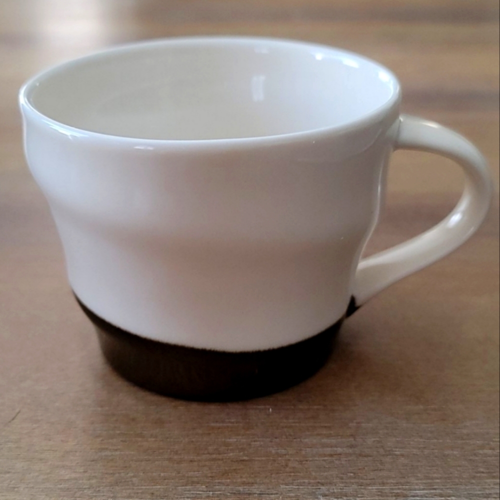 Starbucks hand dipped metallic bronze ivory